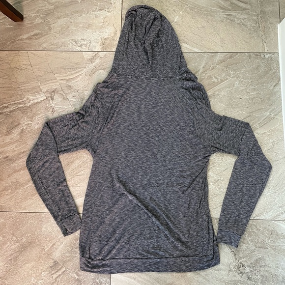Stripped Brandy Melville Hooded Sweatshirt - Picture 3 of 3